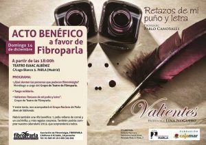 espectáculo solidario de Fibroparla el 14 Diciembre