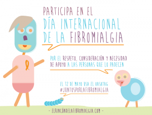 Dia internacional de la Fibromialgia cartel